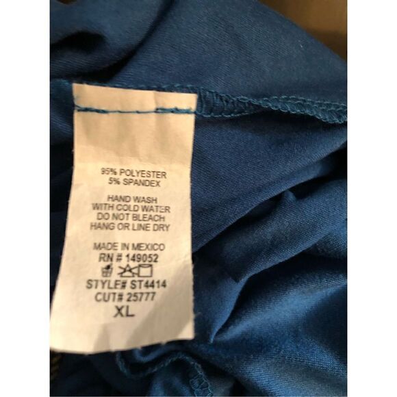 Fashion Nova blue long sleeve maxi cut to thigh and matching pants NWT XL - Picture 7 of 8